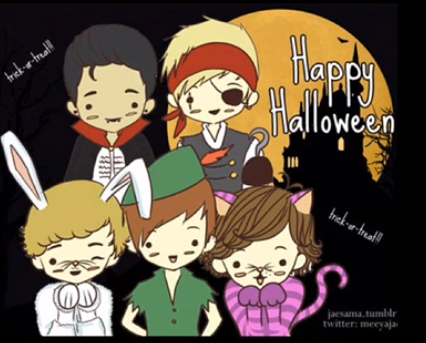 Happy Haloween, One Direction